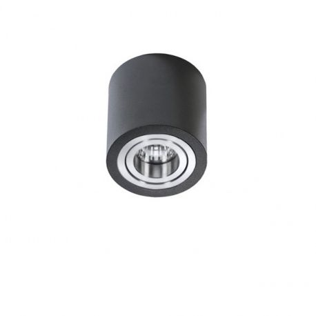 Plafoniere cu spoturi, Spoturi aplicate - Spot aplicat tavan/plafon stil modern Brant 1 negru/crom