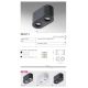 Plafoniere cu spoturi, Spoturi aplicate - Spot aplicat tavan/plafon stil modern Brant 2 negru/crom
