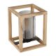 Veioze - Veioza, lampa de masa design modern PETTEY lemn