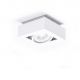 Spot aplicat directionabil de tavan/plafon NIKEA 1 ES111 alb
