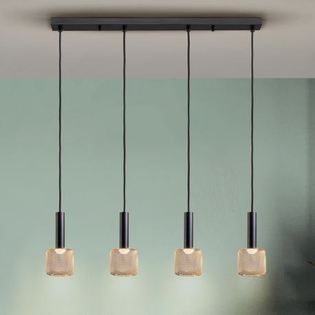 Pendule, Lustre suspendate - Lustra LED suspendata design modern Sincro 4L