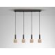 Pendule, Lustre suspendate - Lustra LED suspendata design modern Sincro 4L