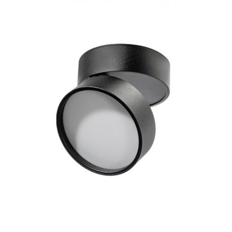 Plafoniere cu spoturi, Spoturi aplicate - Spot LED aplicat directionabil de tavan/plafon MONA 12W 4000K negru