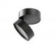 Plafoniere cu spoturi, Spoturi aplicate - Spot LED aplicat directionabil de tavan/plafon MONA 12W 4000K negru
