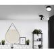 Spoturi tavan fals - Spot LED incastrat directionabil de tavan/plafon MONA 18W 3000K negru