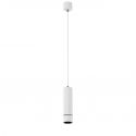 Pendul modern minimalist cu spot LED reglabil GALILEO 1 alb