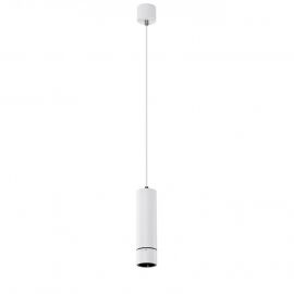 Pendule, Lustre suspendate - Pendul modern minimalist cu spot LED reglabil GALILEO 1 alb