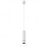 Pendul modern minimalist cu spot LED reglabil GALILEO 1 alb