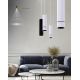 Pendule, Lustre suspendate - Pendul modern minimalist cu spot LED reglabil GALILEO 1 negru
