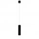 Pendul modern minimalist cu spot LED reglabil GALILEO 1 negru