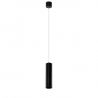 Pendul modern minimalist cu spot LED reglabil GALILEO 1 negru