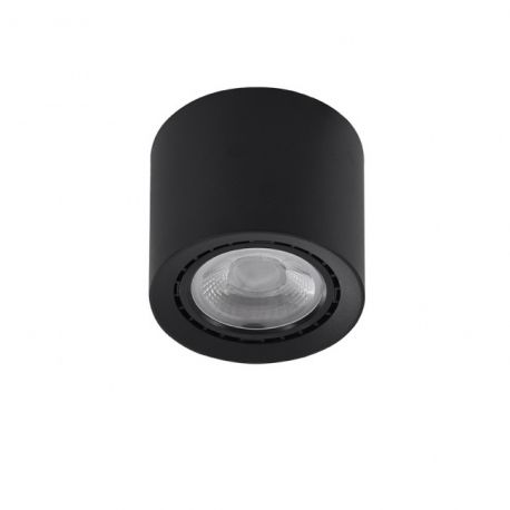 Plafoniere cu spoturi, Spoturi aplicate - Spot aplicat de tavan/plafon ECO ALEX V2 negru