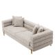 Canapele - Canapea eleganta design LUX York, bej mademoiselle