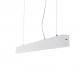 Pendule, Lustre suspendate - Lustra LED moderna design minimalist LINNEA 112cm alba
