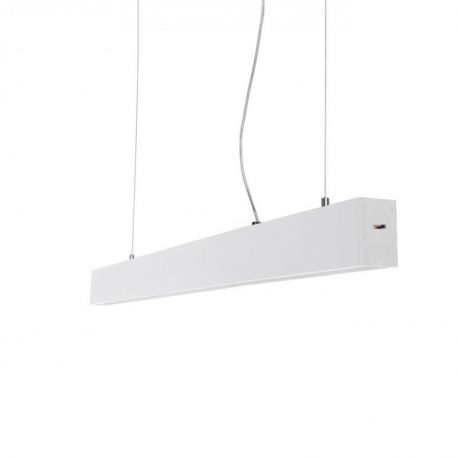 Pendule, Lustre suspendate - Lustra LED moderna design minimalist LINNEA 112cm alba