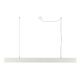 Pendule, Lustre suspendate - Lustra LED moderna design minimalist LINNEA 112cm alba