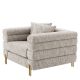 Fotolii - Fotoliu elegant design LUX York, bej mademoiselle