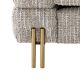 Fotolii - Fotoliu elegant design LUX York, bej mademoiselle