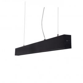 Pendule, Lustre suspendate - Lustra LED moderna design minimalist LINNEA 112cm neagra
