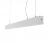 Lustra LED moderna design minimalist LINNEA 140cm alba