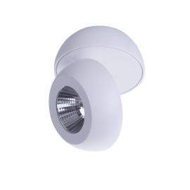 Plafoniere cu spoturi, Spoturi aplicate - Spot LED aplicat directionabil de tavan/plafon OJOS 1 alb