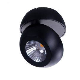 Plafoniere cu spoturi, Spoturi aplicate - Spot LED aplicat directionabil de tavan/plafon OJOS 1 negru