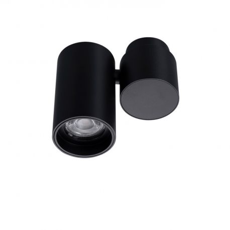 Plafoniere cu spoturi, Spoturi aplicate - Spot modern directionabil aplicat tavan/plafon MAKALU 1 GU10 negru