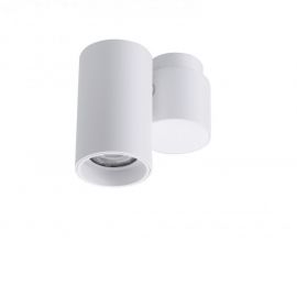 Plafoniere cu spoturi, Spoturi aplicate - Spot modern directionabil aplicat tavan/plafon MAKALU 1 GU10 alb