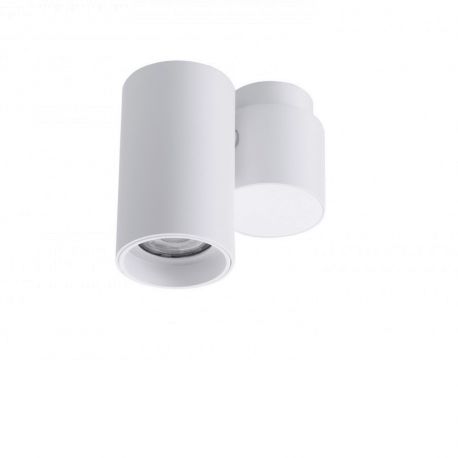 Plafoniere cu spoturi, Spoturi aplicate - Spot modern directionabil aplicat tavan/plafon MAKALU 1 GU10 alb