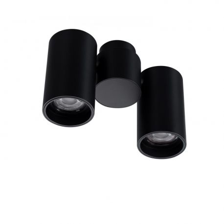 Plafoniere cu spoturi, Spoturi aplicate - Spot modern directionabil aplicat tavan/plafon MAKALU 2 GU10 negru