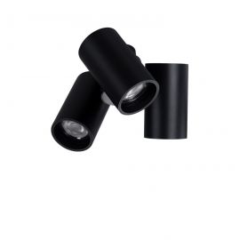 Plafoniere cu spoturi, Spoturi aplicate - Spot modern directionabil aplicat tavan/plafon MAKALU 3 GU10 negru