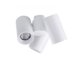 Plafoniere cu spoturi, Spoturi aplicate - Spot modern directionabil aplicat tavan/plafon MAKALU 3 GU10 alb
