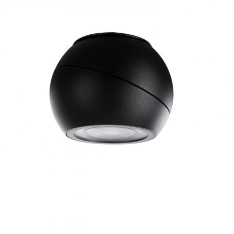 Plafoniere cu spoturi, Spoturi aplicate - Spot LED modern directionabil aplicat tavan/plafon SKYE negru