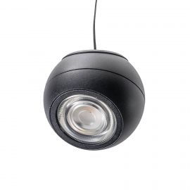 Pendul modern minimalist cu Spot LED directionabil SKYE negru