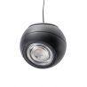 Pendul modern minimalist cu Spot LED directionabil SKYE negru