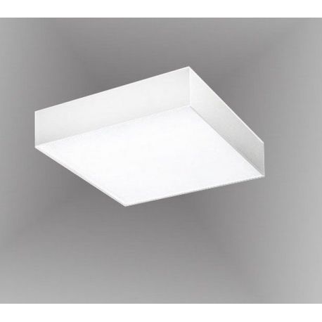 Plafoniere - Plafoniera LED cu telecomanda design slim MONZA S 22 CCT alba