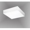 Plafoniera LED cu telecomanda design slim MONZA S 22 CCT alba