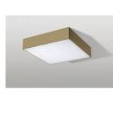 Plafoniera LED cu telecomanda design slim MONZA S 22 CCT champagne