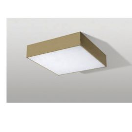 Plafoniera LED cu telecomanda design slim MONZA S 22 CCT champagne