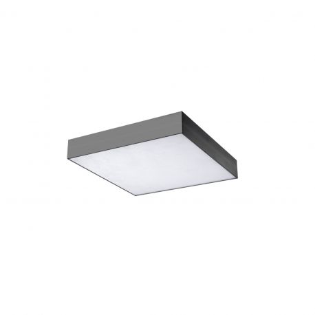 Plafoniere - Plafoniera LED cu telecomanda design slim MONZA S 30 CCT neagra
