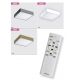 Plafoniere - Plafoniera LED cu telecomanda design slim MONZA S 30 CCT neagra