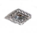 Spot incastrat tavan/plafon design decorativ ESTER SQUARE 1 CHROME
