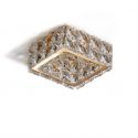 Spot incastrat tavan/plafon design decorativ ESTER SQUARE 2 GOLD