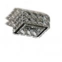 Spot incastrat tavan/plafon design decorativ ESTER SQUARE 2 BLACK