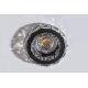 Spoturi tavan fals - Spot incastrat cristal pentru tavan ESTER ROUND 1 BLACK