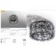 Spoturi tavan fals - Spot incastrat cristal pentru tavan ESTER ROUND 2 BLACK