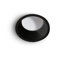 Spoturi tavan fals - Spot LED incastrabil tavan/plafon AIDA ROUND 9W negru