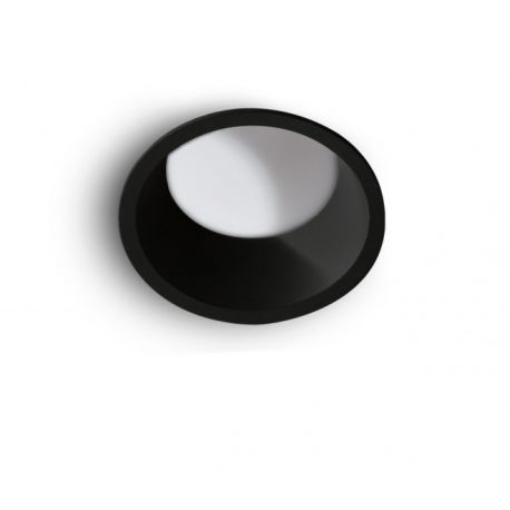 Spoturi tavan fals - Spot LED incastrabil tavan/plafon AIDA ROUND 9W negru