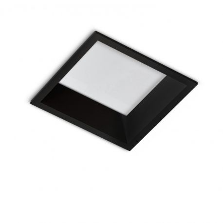 Spoturi tavan fals - Spot LED incastrabil tavan/plafon AIDA SQUARE 9W negru