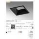 Spoturi tavan fals - Spot LED incastrabil tavan/plafon AIDA SQUARE 16W alb